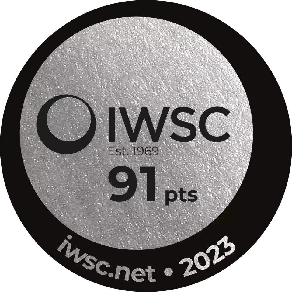 Old Pulteney 18YO IWSC 2023 Silver 91 Points award medal