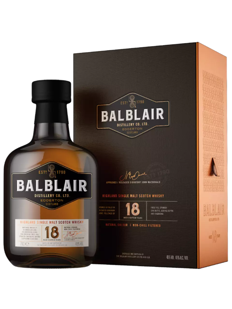 Balblair 18 Year Old The Balblair Collection whisky listing