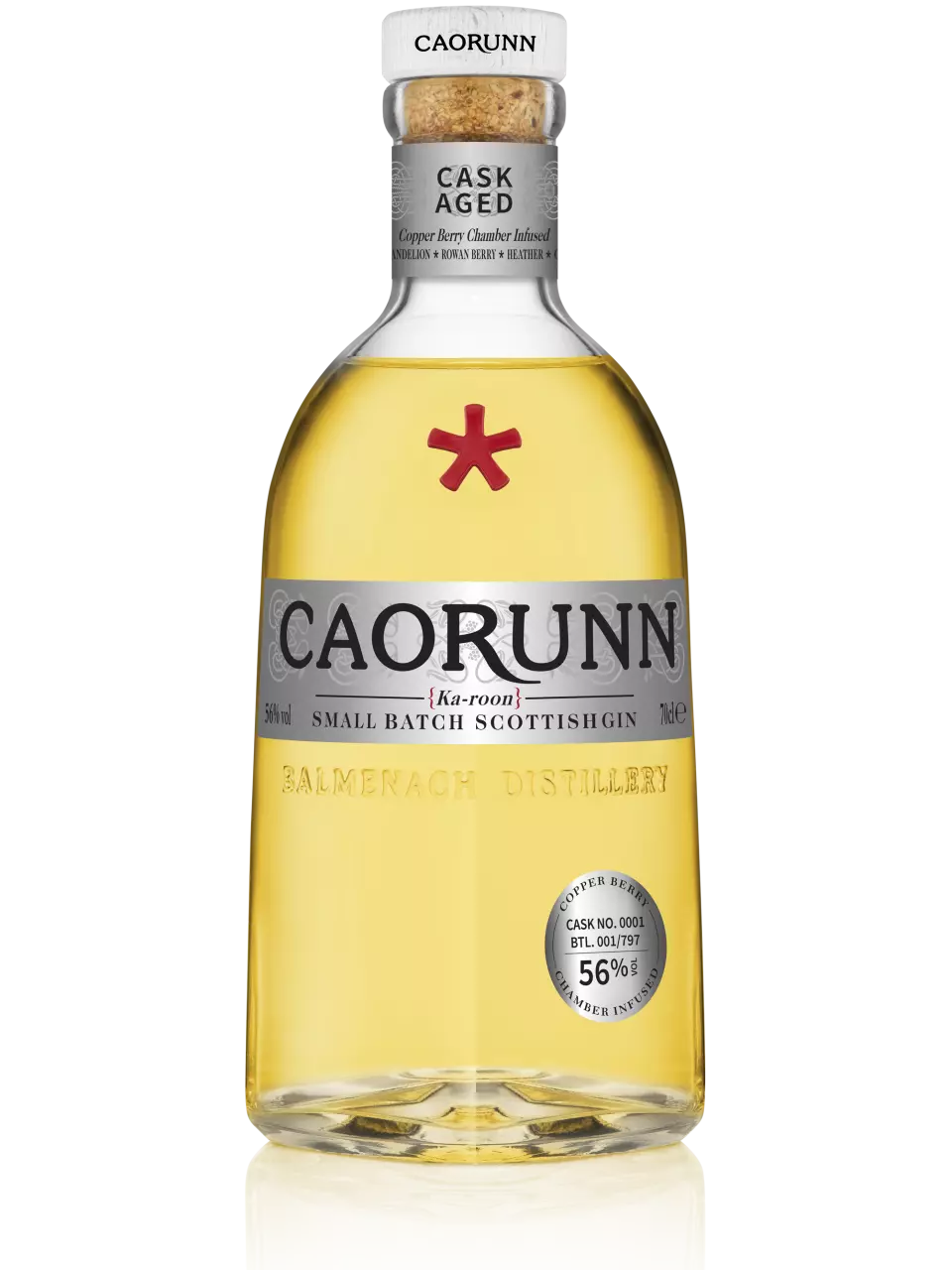 Caorunn Gin Cask Aged gin detail