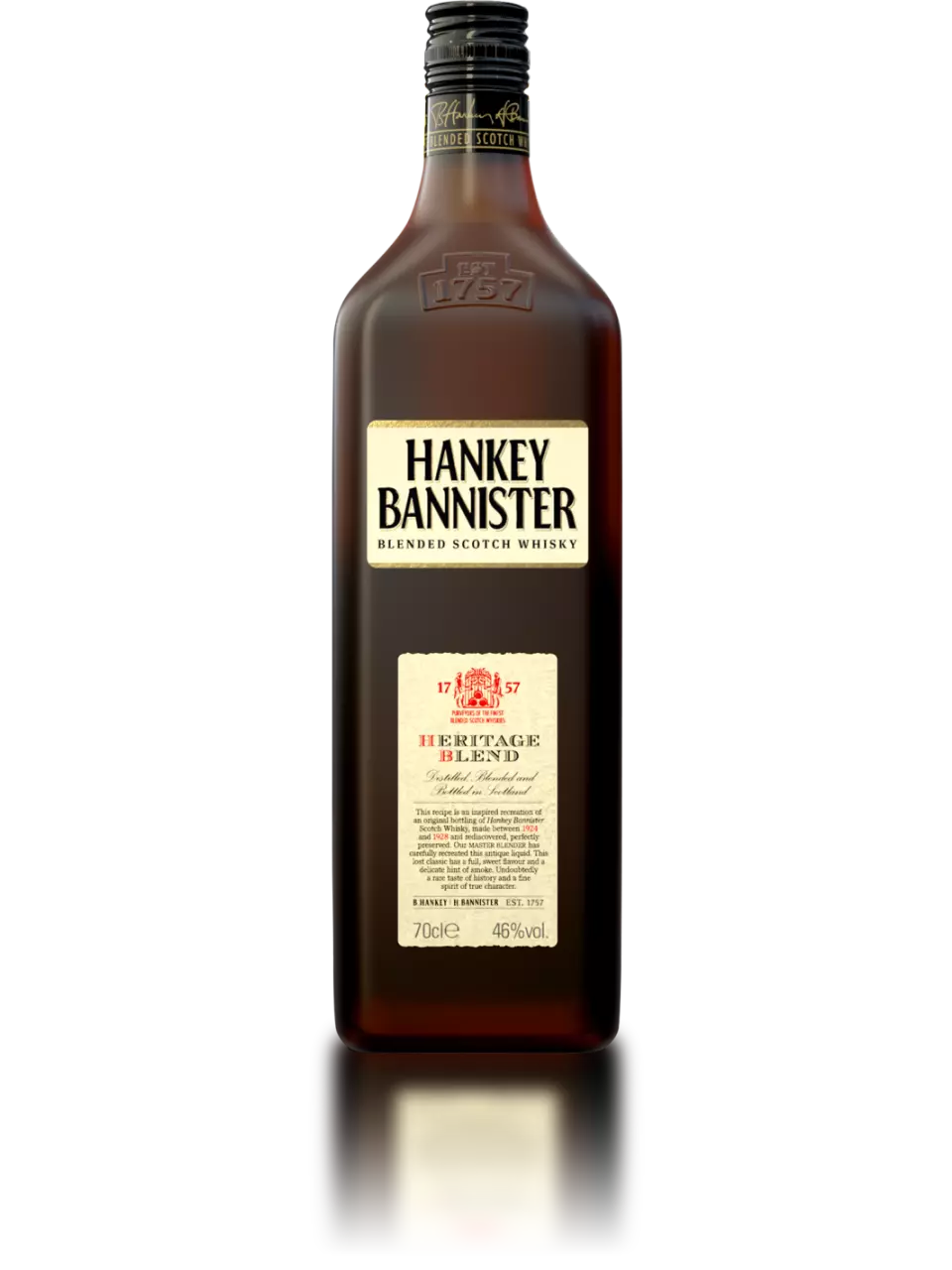 Hankey Bannister Heritage Blend v2 whisky detail