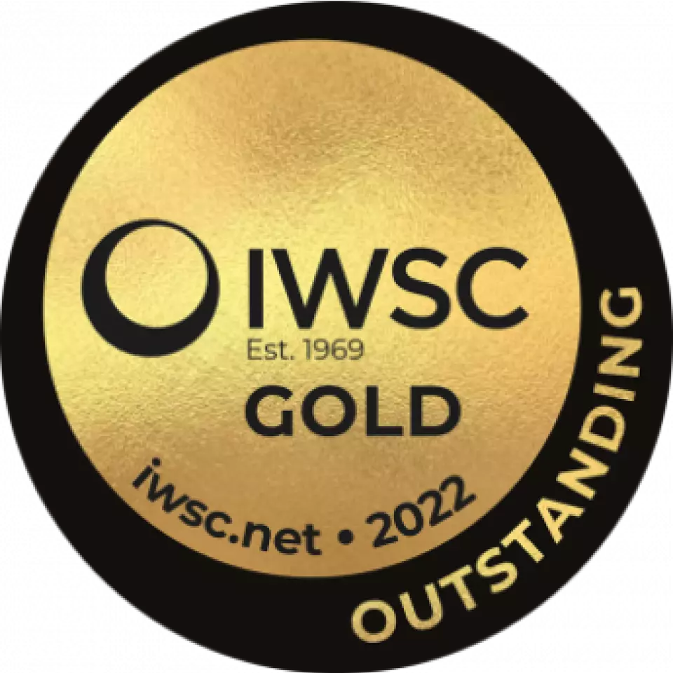 Hankey Bannister 12 Gold Outstanding IWSC 2022 award